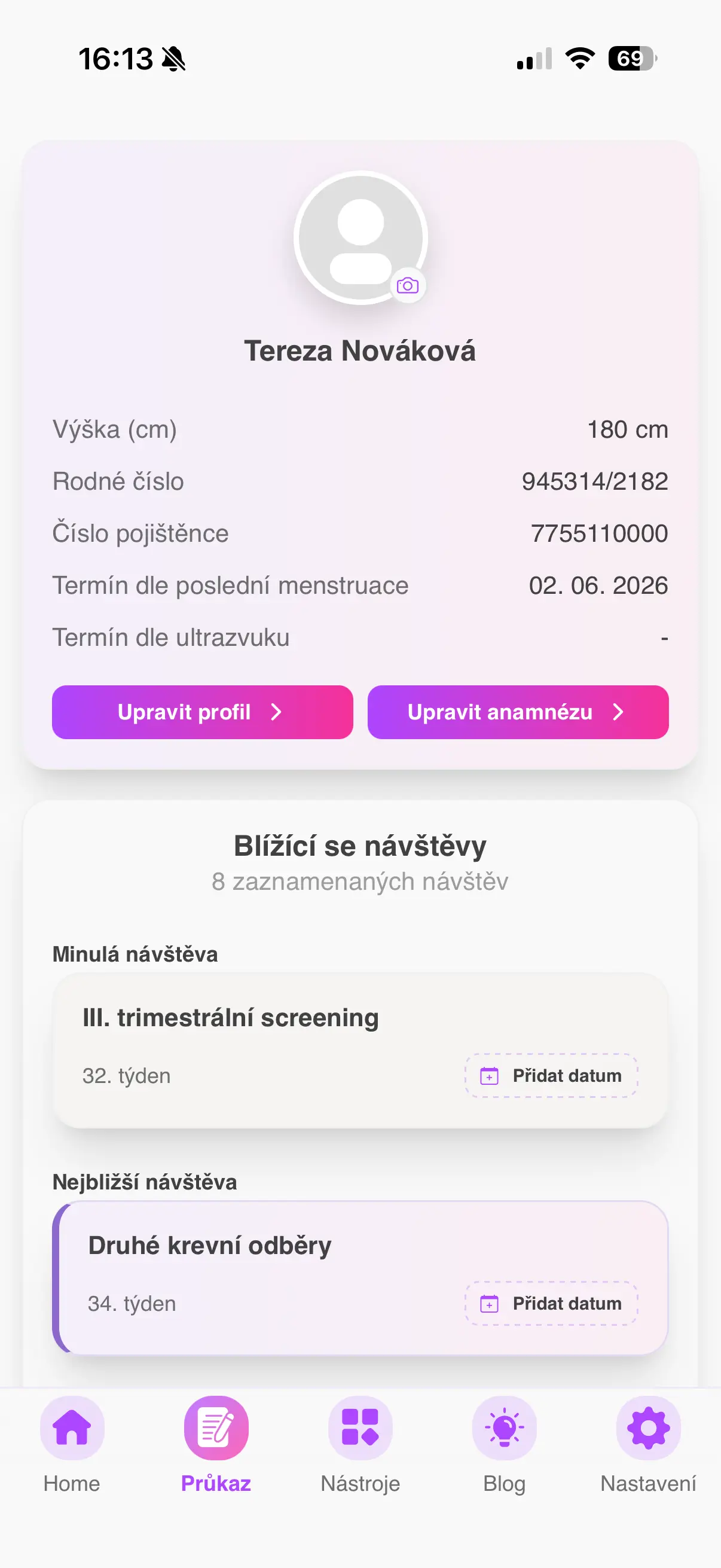 Moderní forma vedení těhotenské dokumentace