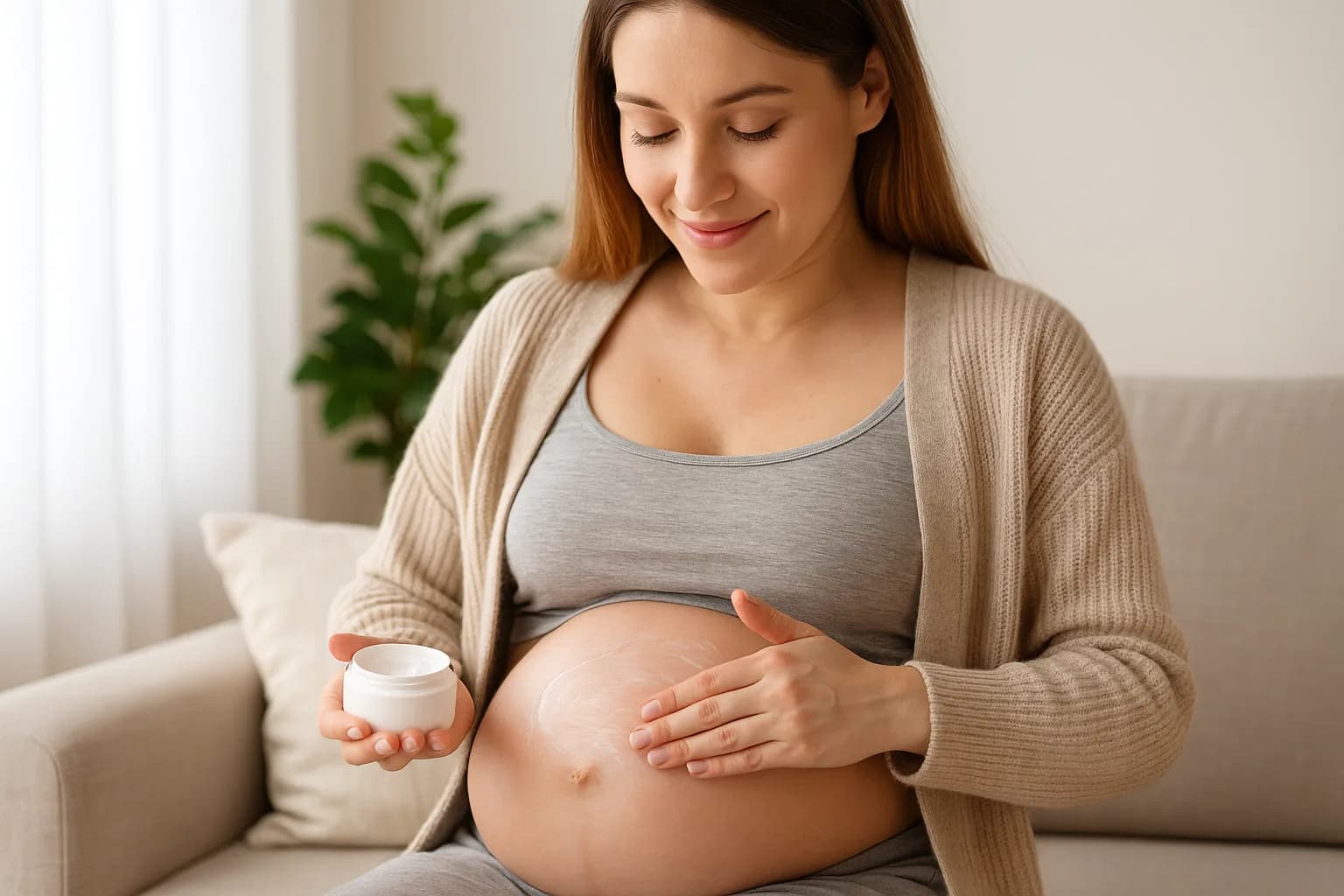 Strie a pigmentace (linea nigra) – co na to pleť a jak o ni pečovat v těhotenství