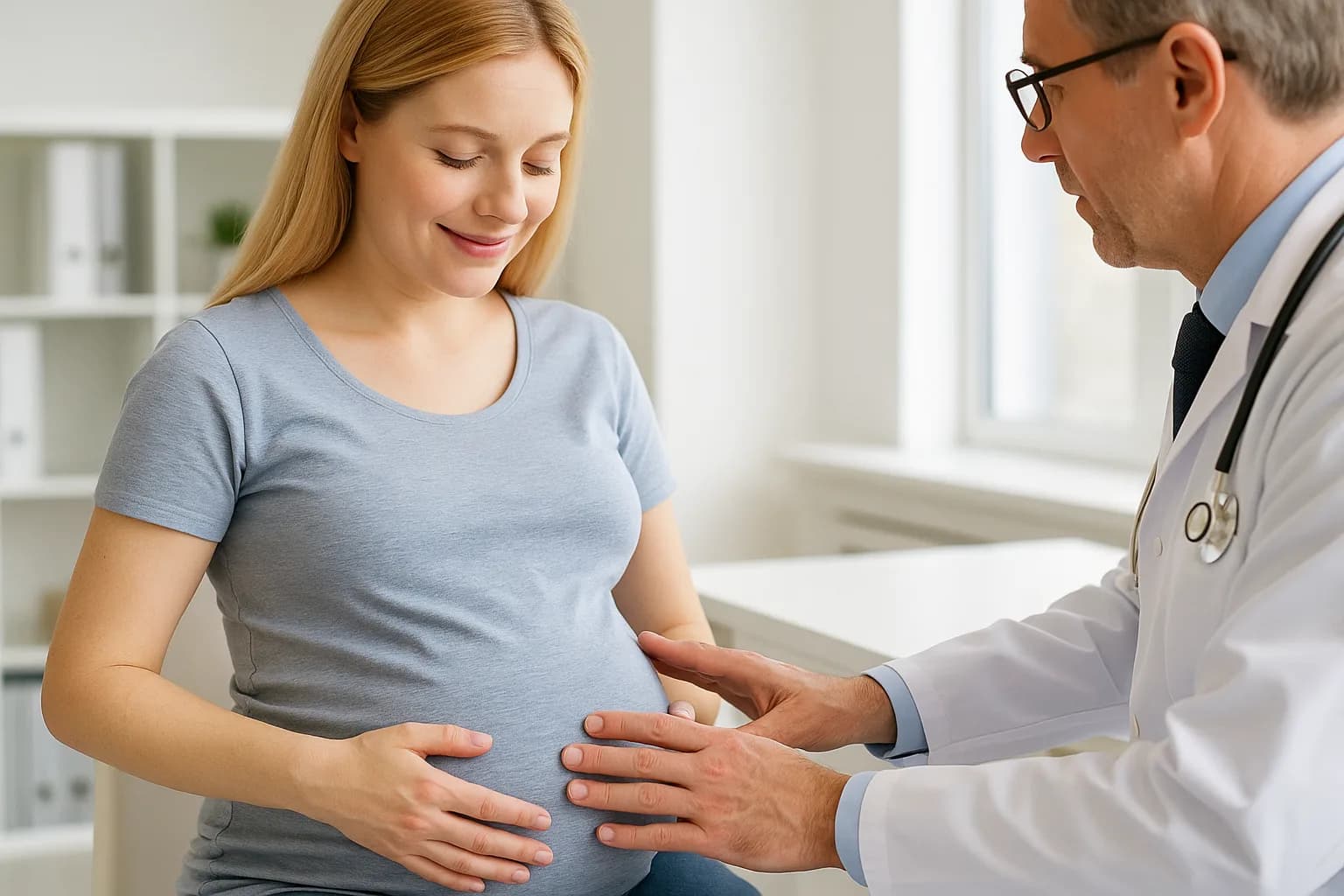 Zevní obrat miminka – co to je a kdy se provádí?